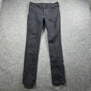Ksubi Van Winkle Jeans Mens Size 32 fits 30x31‎ Black Slim Skinny Fit Button Fly